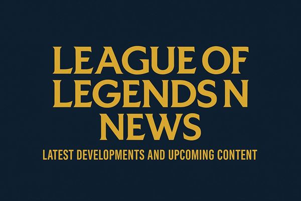 League of legends news - latest developments and upcoming content