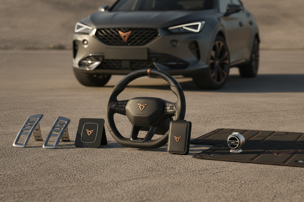 Maximera din elbilsupplevelse: Guide till de bästa Cupra-tillbehören