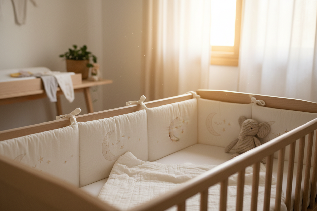 Spjälsängsskydd: Säkerhet och Komfort för Din Baby